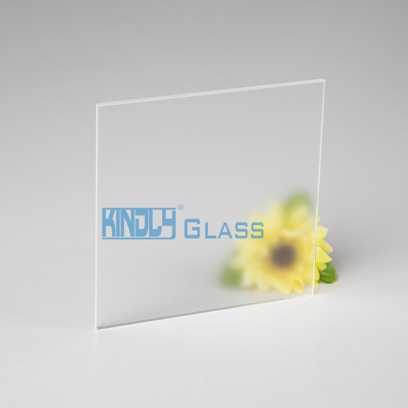 Anti-Glare Acid Etched Ultra Clear Glass VT 55 without Fingerprint 